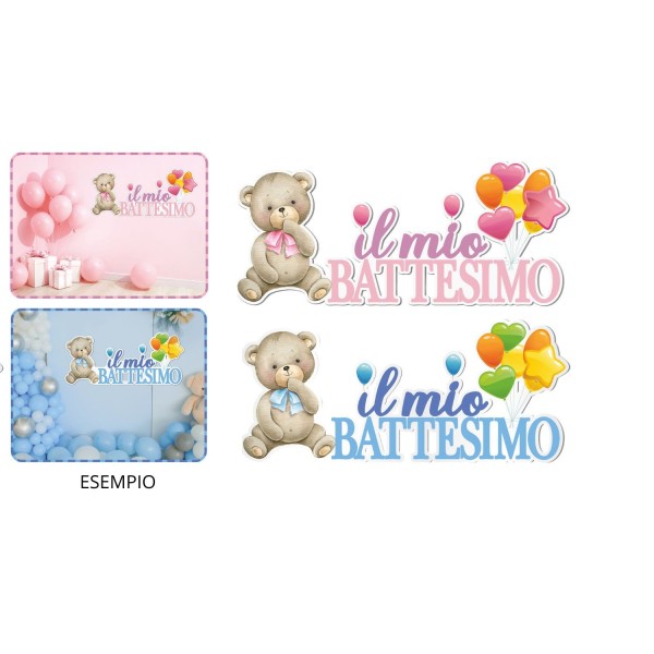 Scritta MDF CM120 H52CM