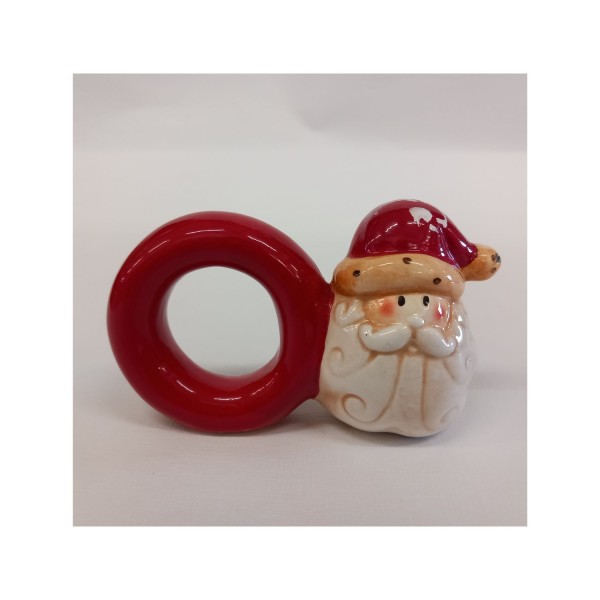 B/Natale portatovaglioli  ceramica.MIS.10XH.6CM