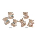 Orsetto resina con calamita ASS.3 CM5