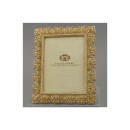 P/foto resina foglie oro.MIS.14X19CM (MIS.TOTALE 22X27CM)