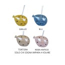 Diffusore ceramica palloncino con frase.Compreso di bastoncini e luce led.