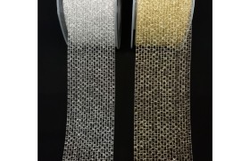 Nastro rete lurex.MM.65 MT.25