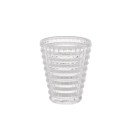 Vaso vetro tondo.H10CM D.8