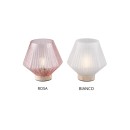 Lampada vetro.DIAM.12,5X H18CM
