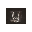 Busta PVC con manici corda.MIS.16X8 H.16,5CM