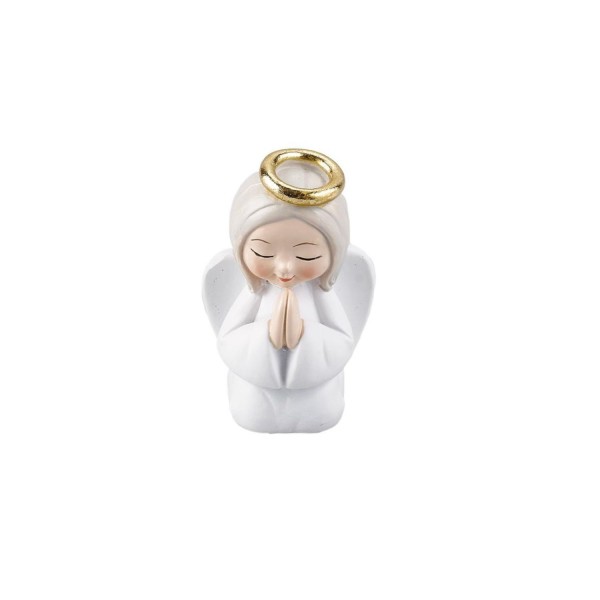 Angelo resina che prega H.6,5 CM + BOX