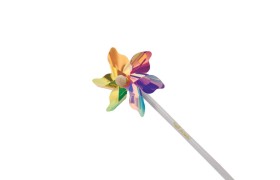 Matita con girandola rainbow.H.21 CM