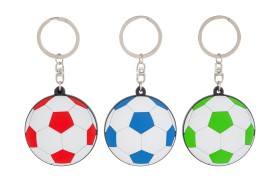Portachiavi pallone calcio.ASS.3 MIS.5CM