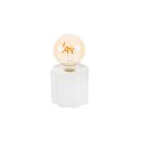 Lampada porcellana led LOVE scatola shopper compresa.MIS.10X H18CM