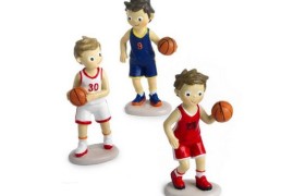 Giocatori basket resina.ASS.3 MIS.9,3CM