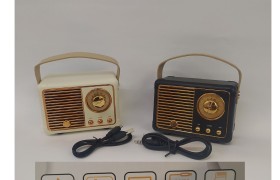 Cassa vintage bluetooth.MIS.10 X 6,5CM