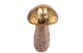 Fungo resina.DIAM.11 XH 20CM