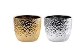 Vaso ceramica.ASS.2 DIAM.17,5X H15CM