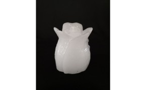 Candela BIANCA bocciolo .MIS.4,5XH5CM