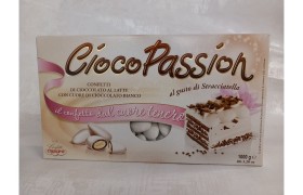 Confetto doppio cioccolato senza mandorla gusto STRACCIATELLA.KG1