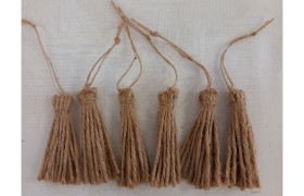 SET DA 6PZ Nappa juta.H.6CM