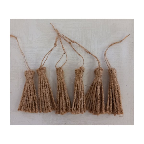 SET DA 6PZ Nappa juta.H.6CM