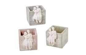 P/piante con coppia.ASS.3 MIS.6.5X6.5 H 6
