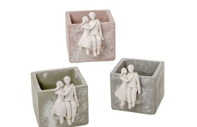 P/piante con coppia.ASS.3 MIS.8.5X8.5 H 7.5