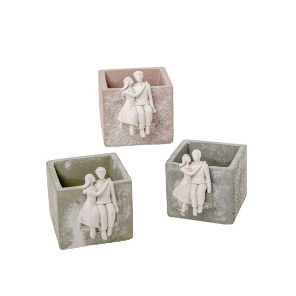 P/piante con coppia.ASS.3 MIS.8.5X8.5 H 7.5