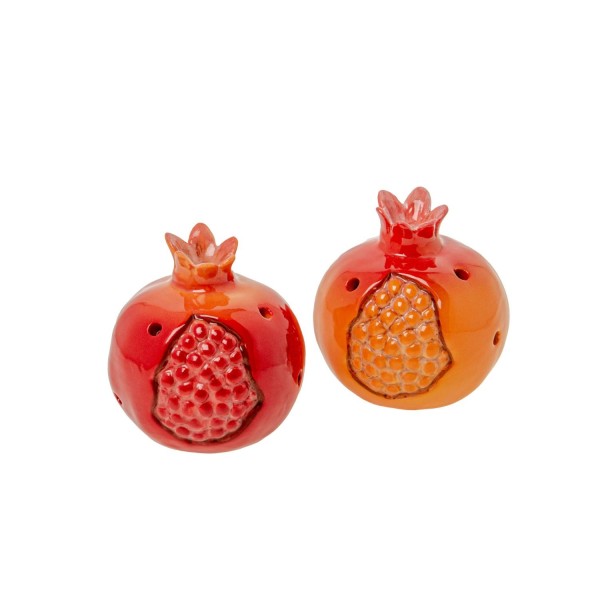 Melagrana ceramica lucida con luce led.ASS.2 H.8CM