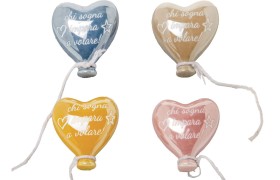 Cuore ceramica con calamita.ASS.4.CM.5
