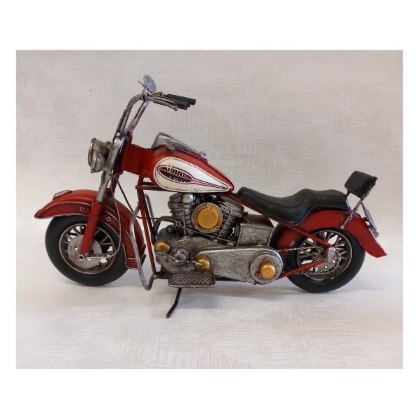 Moto HARLEY di metallo.MIS.36X H20CM