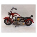Moto HARLEY di metallo.MIS.36X H20CM