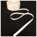 Nastro doppio raso AVORIO .MM.6 MT.250 MADE IN ITALY