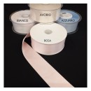 Nastro doppio raso .MM.50 MT.50 MADE IN ITALY