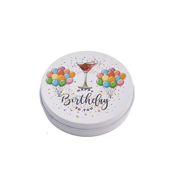 Scatola compleanno con candela .MIS.8X2CM