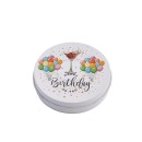 Scatola compleanno con candela .MIS.8X2CM