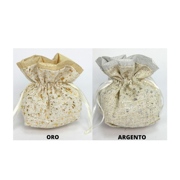 Sacchetto tessuto.MIS.7X13CM