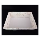 Vassoio in cartoncino  decoro universo.MIS.29X21 H9CM