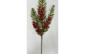 Ramo con bacche rosse.CM.65