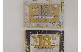 Biglietti auguri portasoldi 18° compleanno.ASS.2 MIS.12X17CM