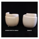 Portavaso ceramica lucida.DIAM.7 H8CM