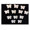 SET 12PZ Applicazione gesso farfalla.MIS.2X2CM