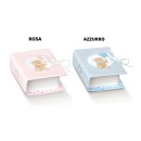 Scatola cartoncino forma libro con orso.Mis.7X6 H3CM