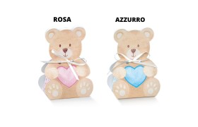 Scatola orso in cartoncino.MIS.6X4,5 H11