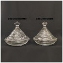 Contenitore vetro.DIAM.12,5 H12CM