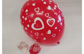 SET 100 palloncini in lattice,adatti per gonfiaggio ad aria.CM30