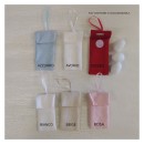 Bustina tessuto da appendere.MIS.3,5X H7,5CM
