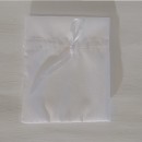 Sacchetto rasatello BIANCO .MIS 9X10CM