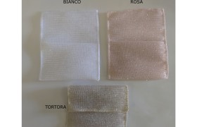 Bustina rete laminato.MIS.11,5X H14CM (aperta) H8CM (chiusa)