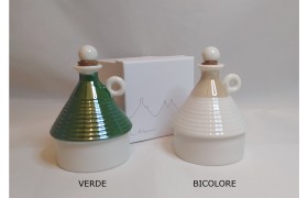 Oliera ceramica lucida ,scatola compresa.MIS.6,5XH10CM