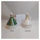 Oliera ceramica lucida ,scatola compresa.MIS.6,5XH10CM
