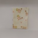 Sacchetto cotone con orsetti rosa.MIS. 14x10