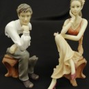 Soggetti resina "fantasmi".H 14/15CM