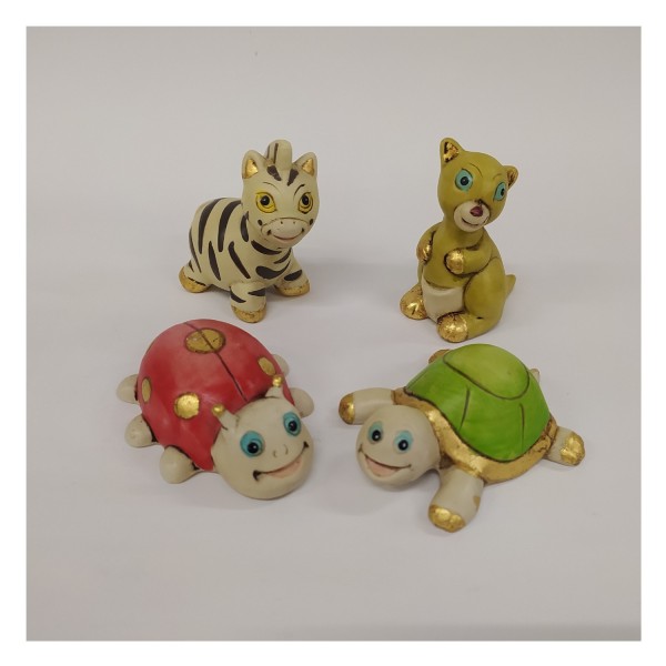 Animali in porcellana.MIS.6X7CM
